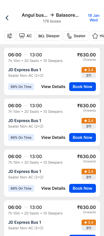 Bus - Tracking