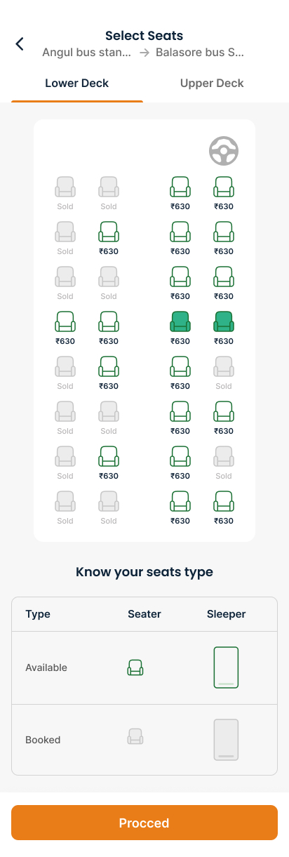 Bus - My Bookings